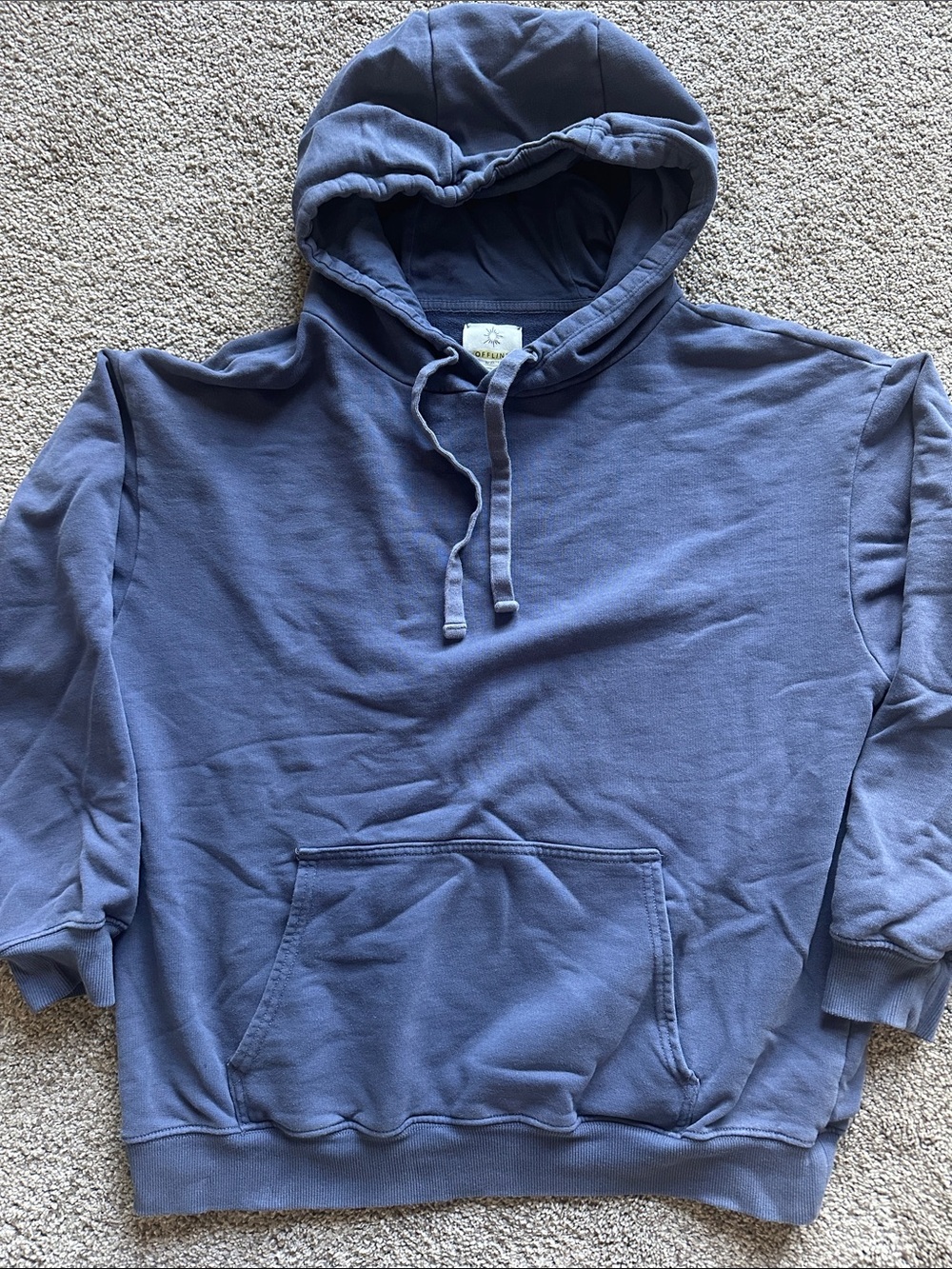 aerie Women's Slate Blue Pullover Hoodie